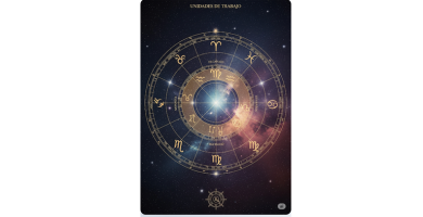 Mapa de Carta Astral y Decanatos